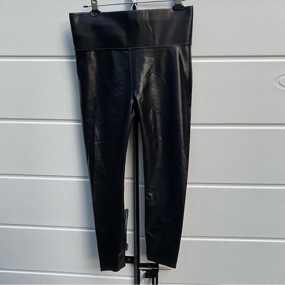 knix Pants & Jumpsuits Knix Faux Leather Vegan Black The Birds